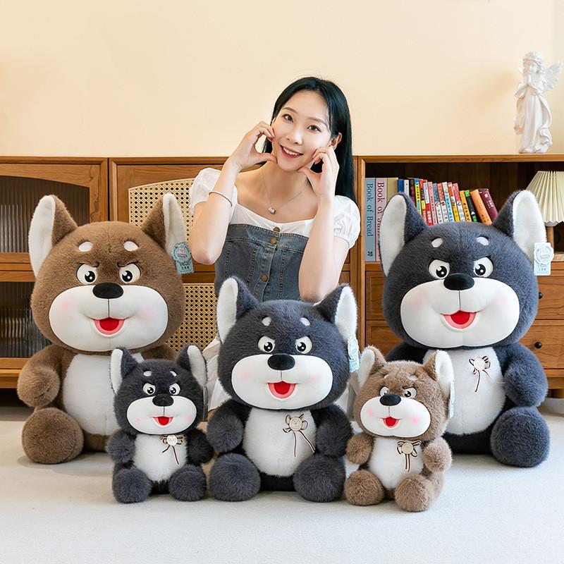 Plush Adorable Husky Toy Dog Doll Kids Bedroom Sofa Decoration Birthday Gift