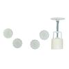 Mooncake Stamps DIY Mooncake Molds Plastic Mooncake Tool Hand Pressure Plastic Material Baking Accessories for Kitchen