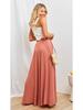 Euro-American Summer Wide-Leg High-Waisted Women's Culottes with Elastic Waistband