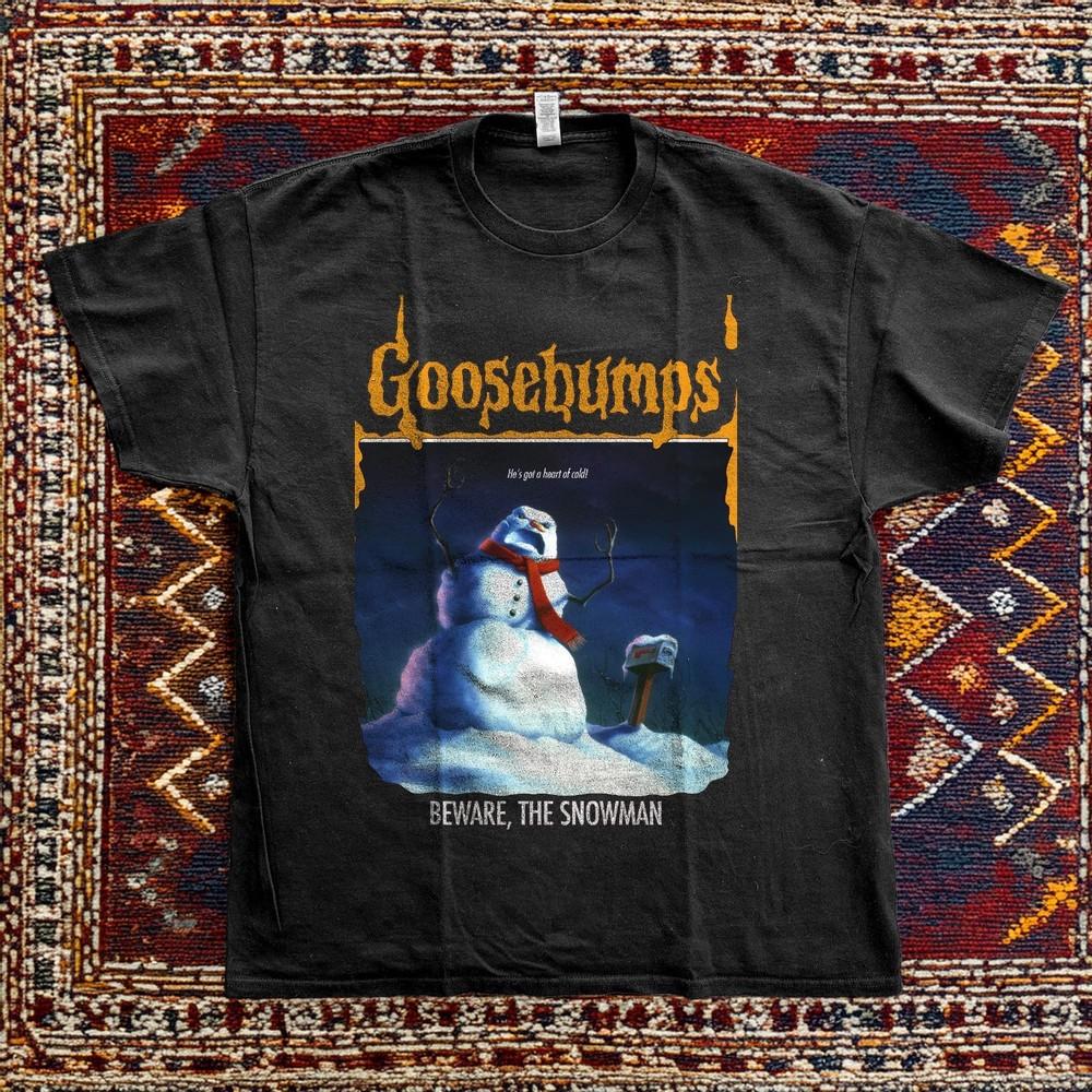 Goosebumps Beware The Snowman Basic Unisex TShirt Size S5XL Unisex T-Shirt S
