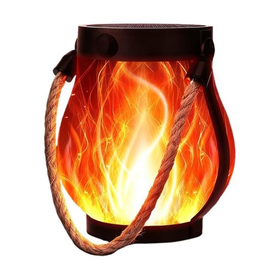 

Christmas Flame Lantern Rope LED Fairy Lights with Auto On/Off Waterproof Outdoor Hanging Lantern for Camping Garden Party 1pc красный