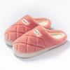 2025 Women's Autumn/Winter Plush Cotton Indoor Slippers - Warm Household Footwear for Couples