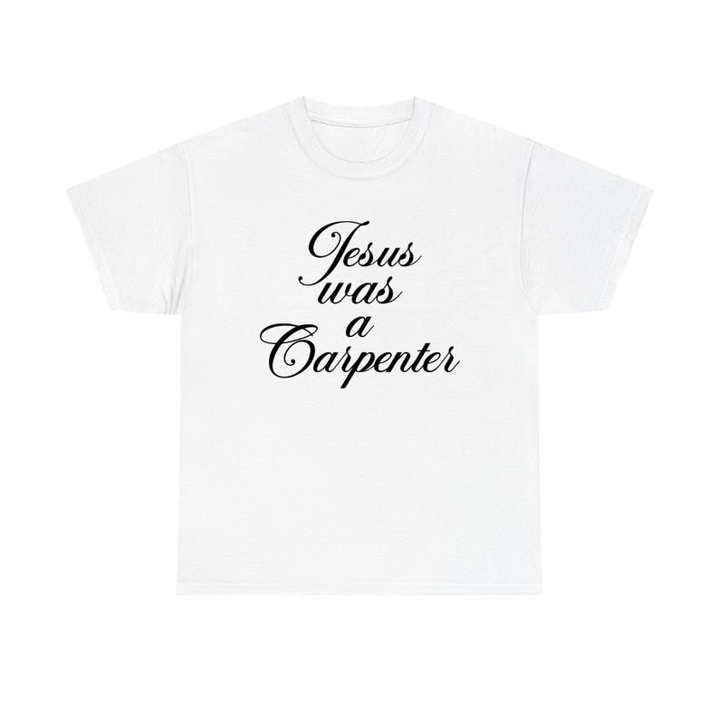 2026 Summer Tee Men Women Vintage Top Jesus Was A Carpenter T Shirt Sabchella Sabrina Carpenter Y2K Music Tee Short Sleeve Casual Clothing