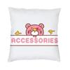 Cartoon Gloomy Bear Square Throw Pillow Cover Decoration D Two Side Printing Cushion Cover for Living Room