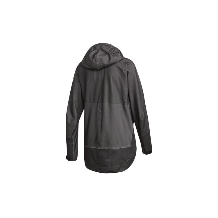 adidas ESSENTIALS Jackets Women's Black Hooded Moderate DZ0796