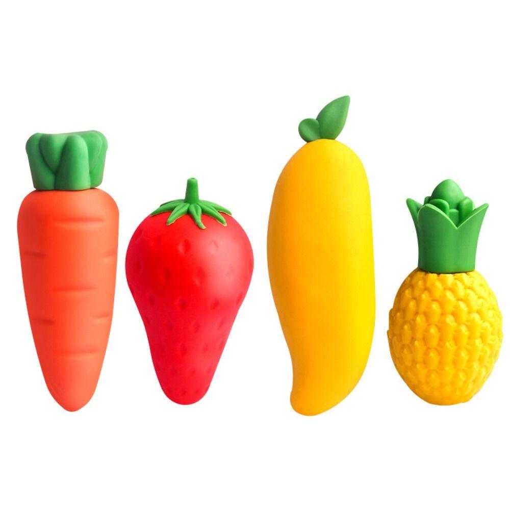 Office Supplies Soft Pencil Erasers Correction Supplies Big Fruit Erasers Students Stationery