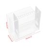 Stylish Acrylic Earring Organizer Durable and Elegant Jewelry Display Rack Versatile Storage Organizer Stand for Earring