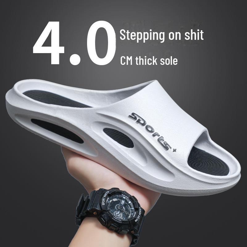 

2024 Мужские нескользящие летние модные тапочки - износостойкая повседневная пляжная обувь 42-43