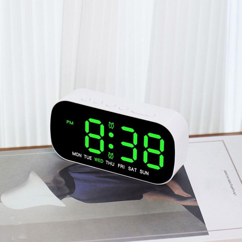 Multifunktionale elektronische Wanduhr Wandmontierte Anzeige Tischuhr Neue digitale LED-Uhren