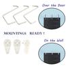 Wall Hanging File Organizer Folder Durable Tear Resistant Organization Pocket with 10 Pockets Heavy Duty Storage Bag