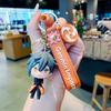 Portachiavi in ​​silicone con simpatico personaggio di Genshin Impact, adorabile statuetta in PVC per borse e telefoni.