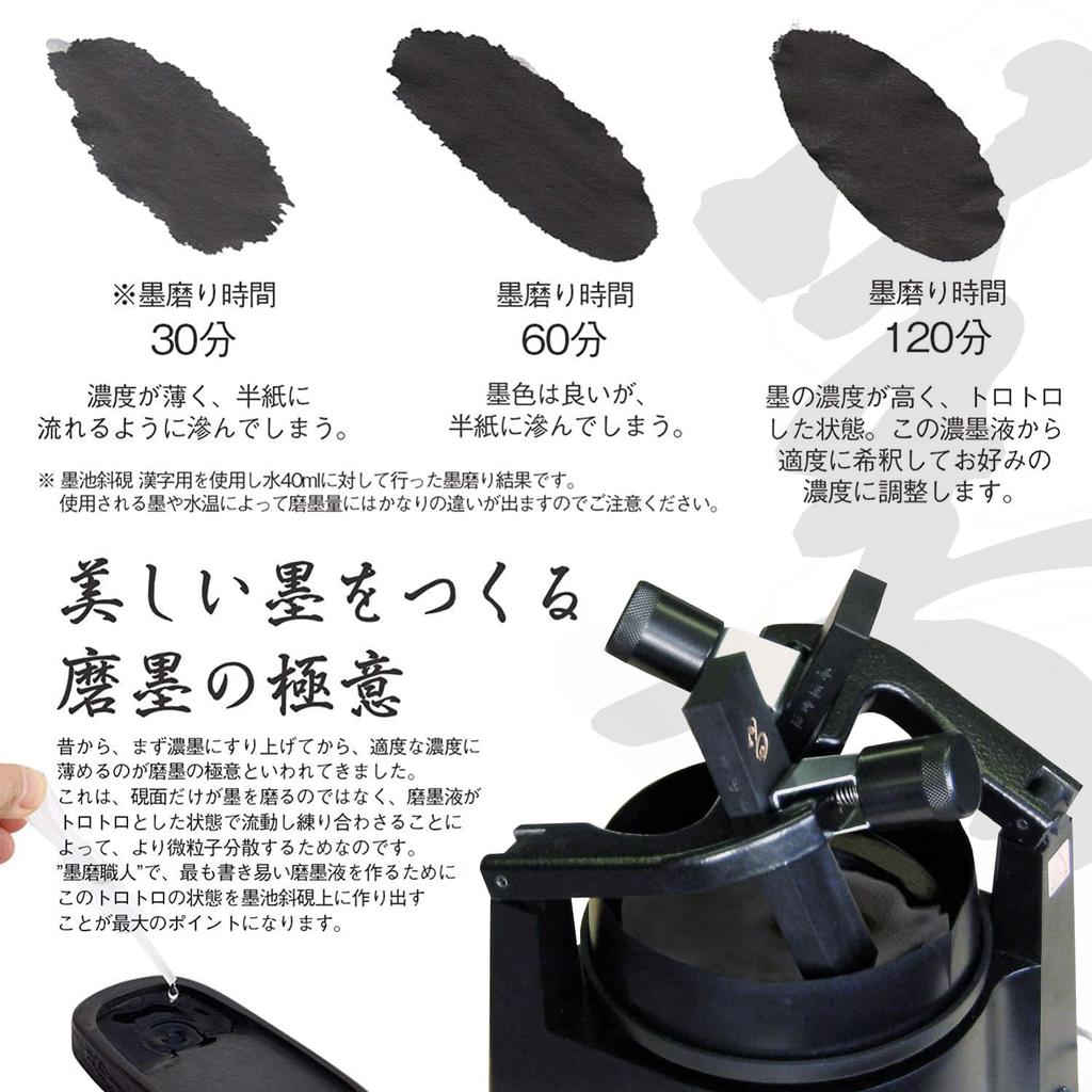 Bokuundo Calligraphy Supplies Ink Grinder 13603 KT-N Type, Double-Hanging,