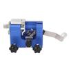 Portable Crank Chainsaw Sharpening Jig Blue Household Chainsaw Tooth Grinder Precise Sharpening Kit for Chainsaw