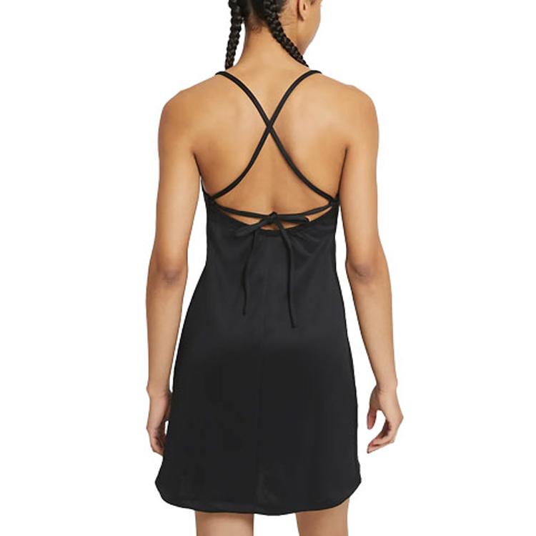 Nike Slip Dresses Women's Black Thin Short CZ9335-010