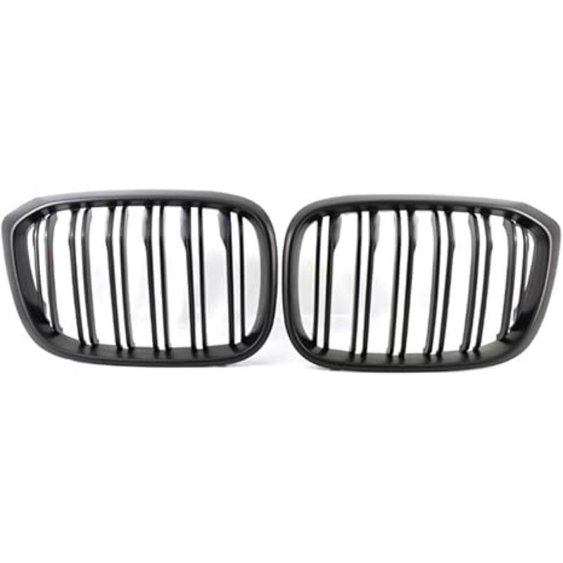 Front Kidney Replacement Glossy Black Single Double Grill Grille For BMW G01 X3 G02 X4 2018- Front Grille Racing Grills New