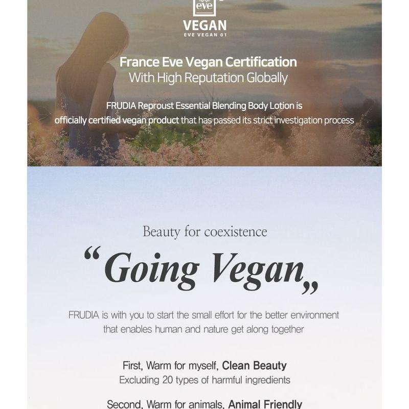 Frudia Re:proust Essential Blending Body Lotion