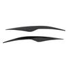 2 Pcs Headlight Eyebrow Front Left Right Light Eyelid Trim Cover Replacement for Ford Focus MK2