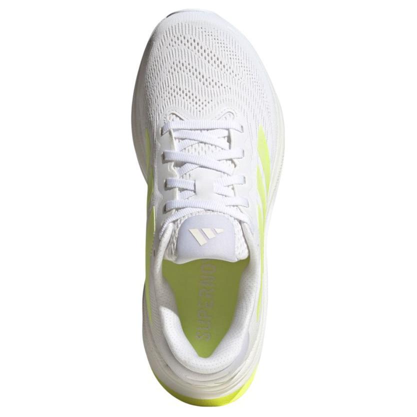 New Adidas Supernova Rise 2 Cloud White Hi Res Yellow Dash Grey Women's JR7689