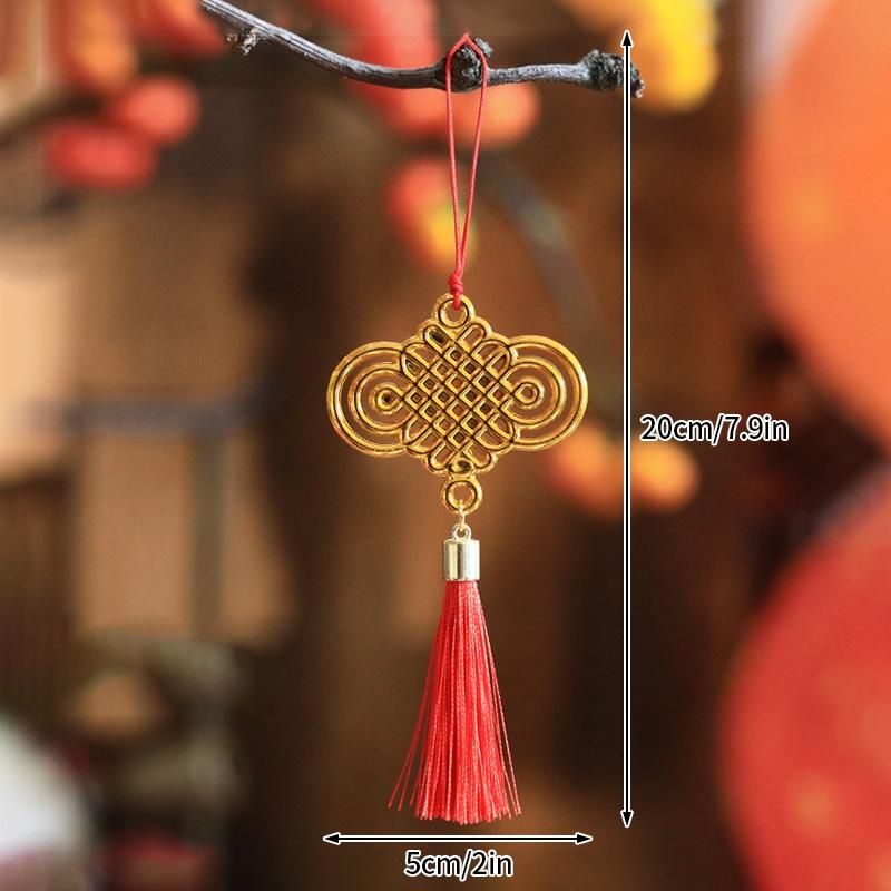 2025 Spring Festival Lantern Pendant Chinese New Year Ornaments Party Hanging Decor Bonsai Pendants Lunar New Year Decoration