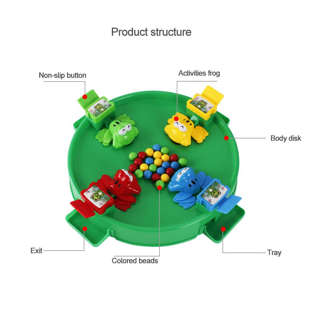 Buy Hungry Frogs Game Frogs Eating Balls Funny Emulational Table Game Board Games for Toddler ...
