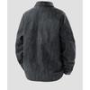 Retro American Biker Faux Leather Jacket Men Autumn Loose  All Match Fashion Motorcycle Casual Coat