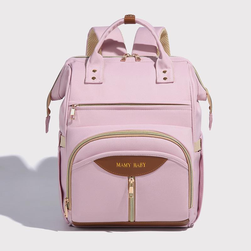 Top and Bottom Layered Design, Lightweight Portable Backpack for Moms To Go Out, Multi-functional Large Capacity Backpack for Moms and Babies