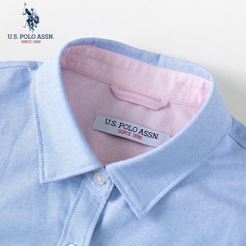 U.S. Polo Assn. Women's Long-Sleeve Pure Cotton Shirt