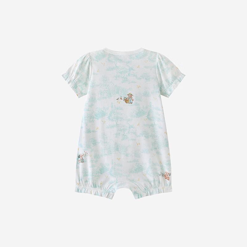 YEEHOO Baby Summer Short Sleeve Romper