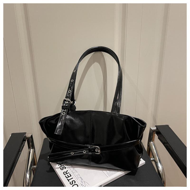 Retro Large Capacity Underarm Shoulder Tote Bag For Women Daily Commute