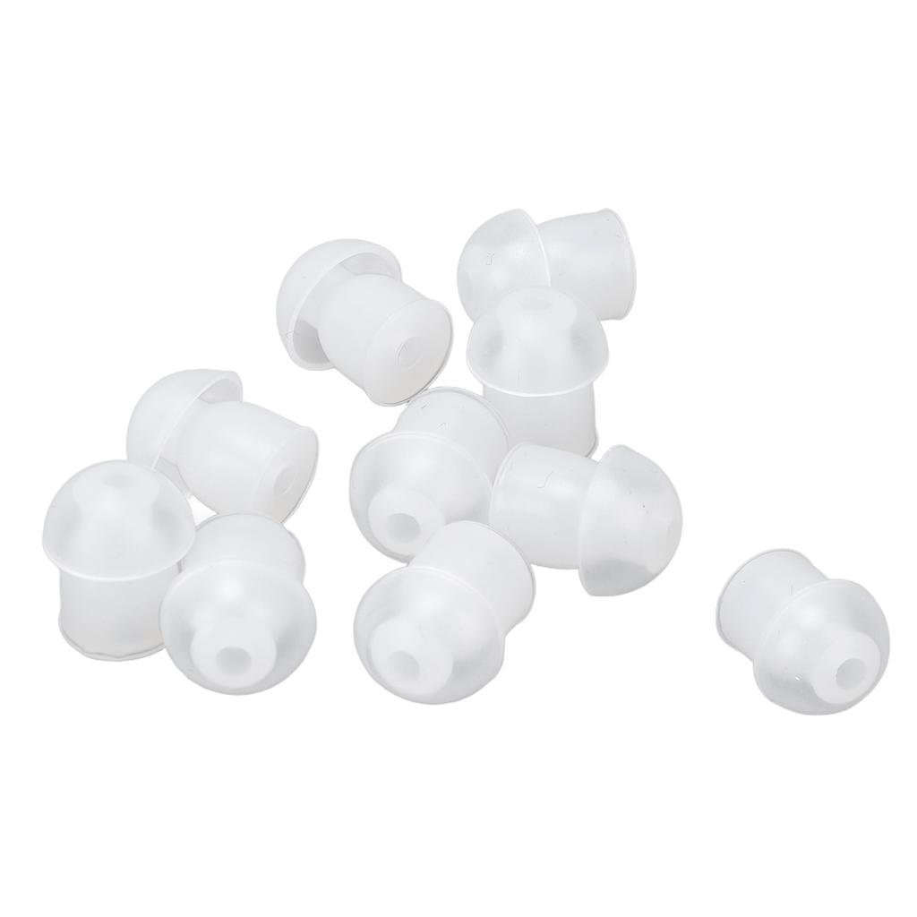 20 Pcs Hear Aid Ear Tips Soft Silicone Replacement Earplug Domes Hear Aids Earbud Tip for Hear Aid