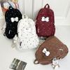 Mochila escolar japonesa de alto valor, fresca y dulce, mochila simple y linda, corazón de niña, mochila de gran capacidad, mochila de viaje escolar