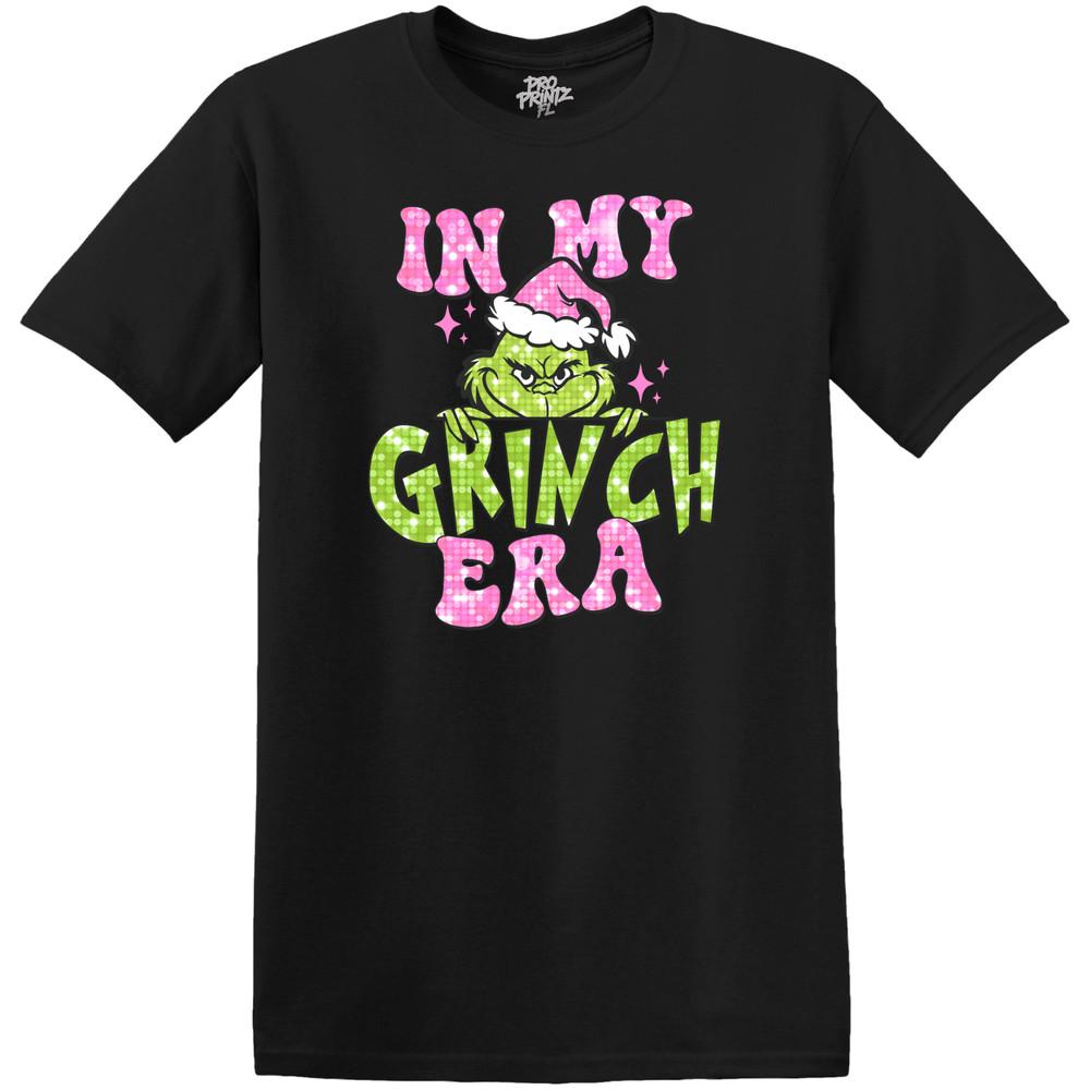 Christmas T-Shirt In My Grinch Era - Adult/Kid Sizes 4XL