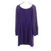 unused ARMANI EXCHANGE Long sleeve mini dress 4 purple Women Used