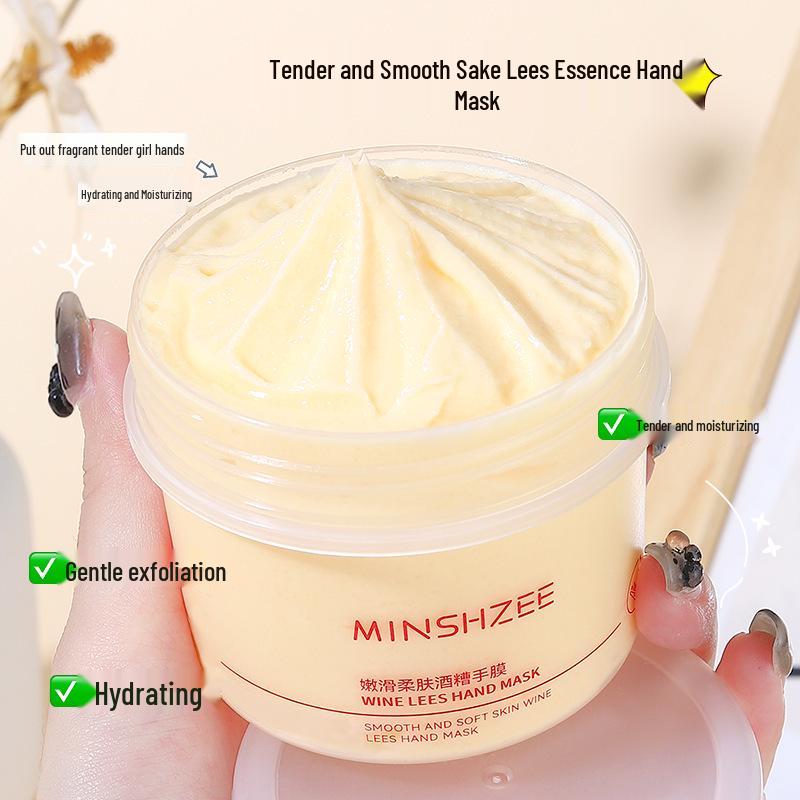 Mingxi Zhi Lees Hand Mask & Cream: Moisturizing, Exfoliating Care for Rough Hands