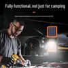 Multi-functional Solar-Powered Handheld Fan & Camping Light