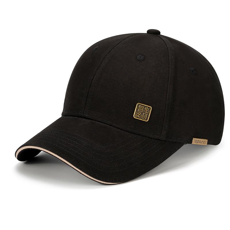 Men's Hat Four Seasons Baseball Cap Big Head Circumference Cap
