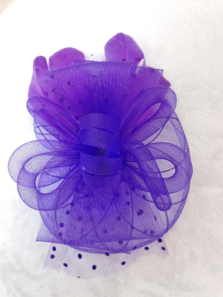 Custom Bridal Headgear Mesh Hairpin Hair Accessories Retro Top Hat Headband Top Hat Wedding