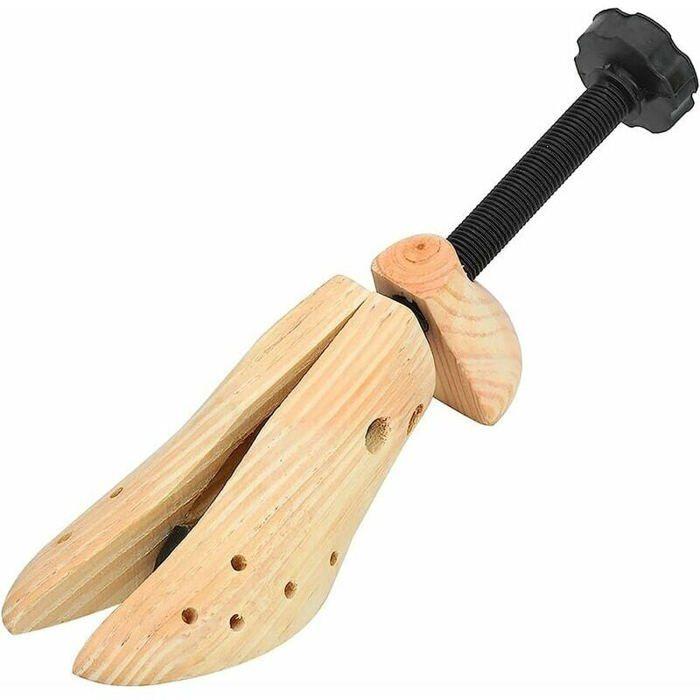 

Extenseur de chaussures - Noname - Réglable - Bois de pin - Couleur marron - Pour pieds larges