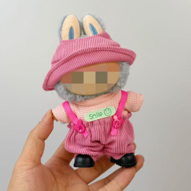 Labubu Pendant: Baby Clothes Blind Box - 17cm Macaron Vinyl.