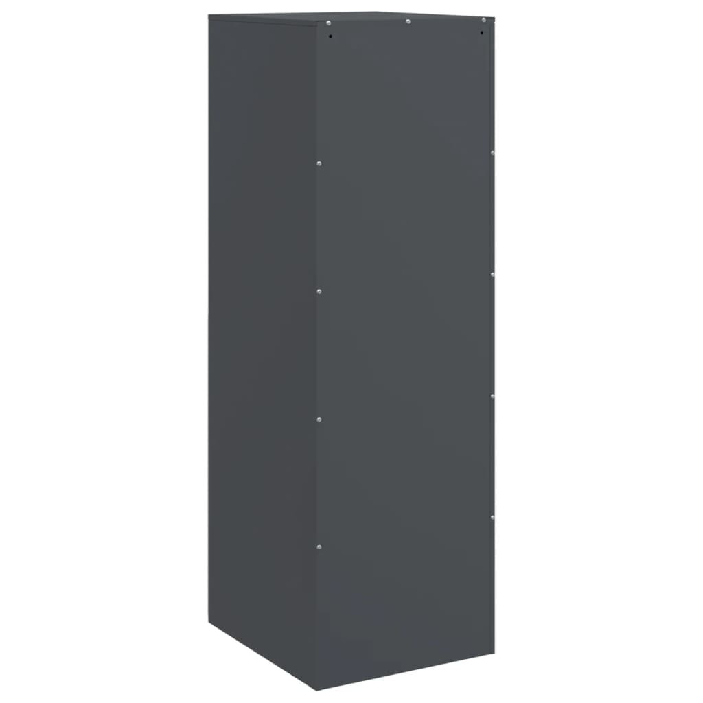 Sideboard Anthracite 34.5 x 39 x 107 cm Steel