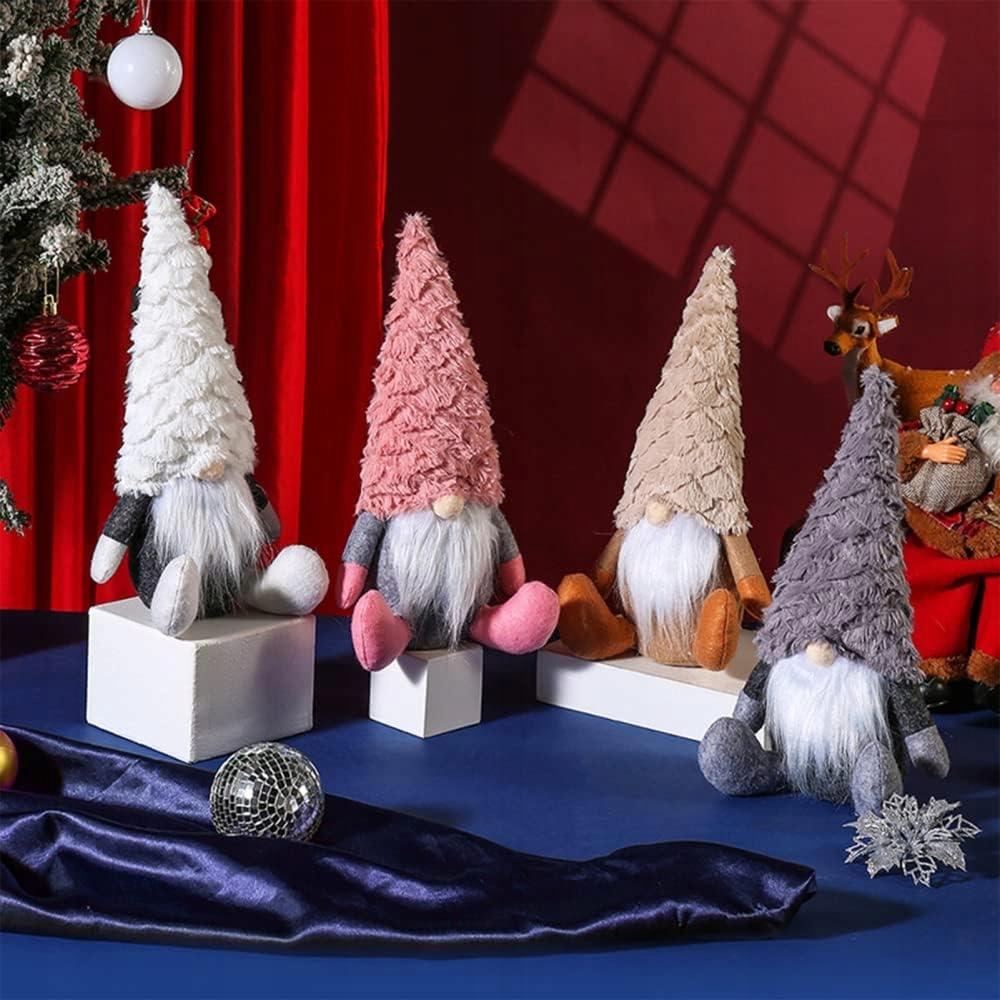 Set Of 4 Christmas Gnomes For The Christmas Tree