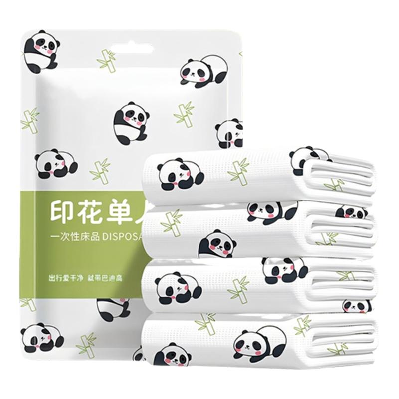 Single Use Bed Sheet And Duvet Cover Soft Breathable For Hotels And Trip
