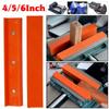 2Pcs 4/5/6 Inch Magnetic Soft Pad Jaw Plain Grooves Soft Nylon Bench Jaw Fixing Protection Pads For Metal Bench Machine Tools