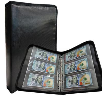 Album de collection de pièces de monnaie et de devises Album de collection de pièces de monnaie à 360 pochettes Étui de rangement pour présentation d'argent à 36 pochettes