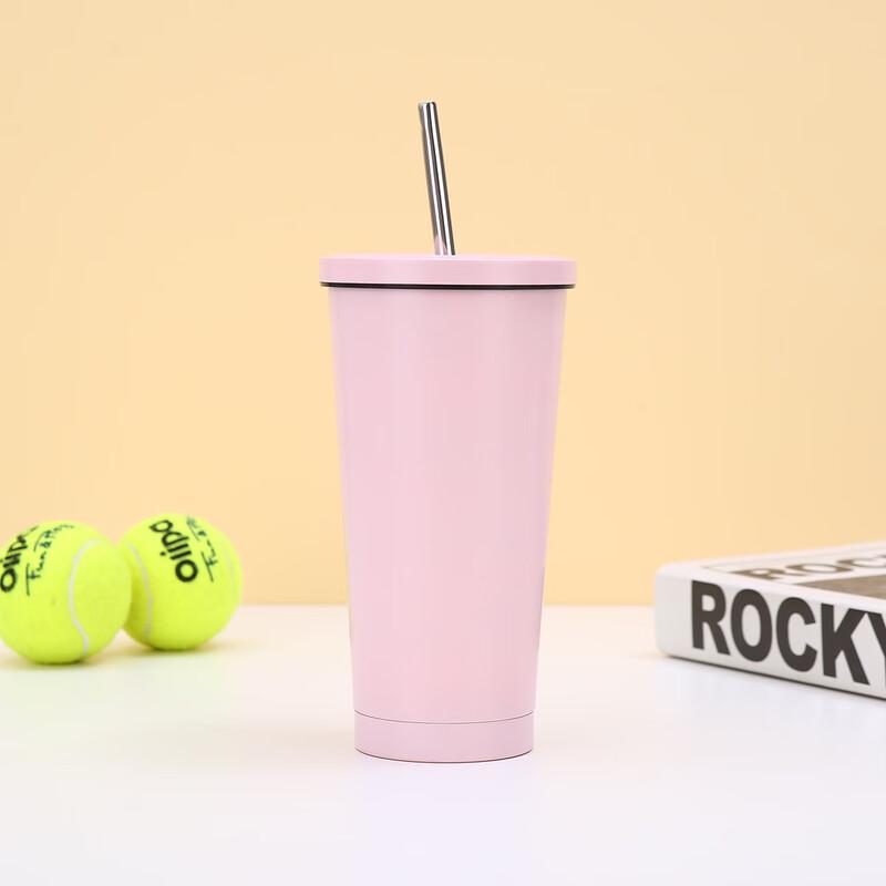 Portable Insulated Straw Mug