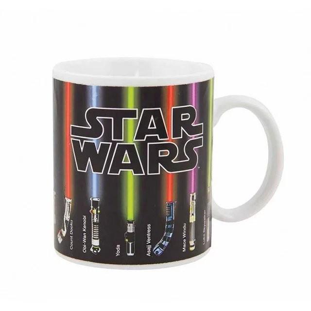 

Чашка-хамелеон Star Wars зі світловим мечем, що змінює колір від нагрівання 301-400ml