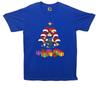Christmas Presents, Santa Hats & Tree Printed T-Shirt