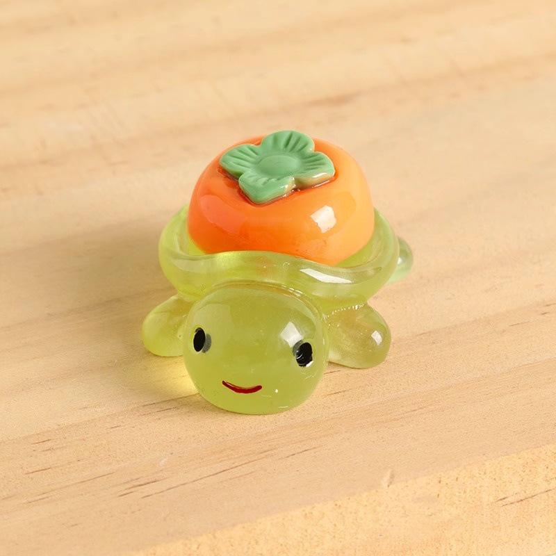 New Luminous Little Turtle Matching Game - Wanghong Style Simulation Toy Small 2.3CM