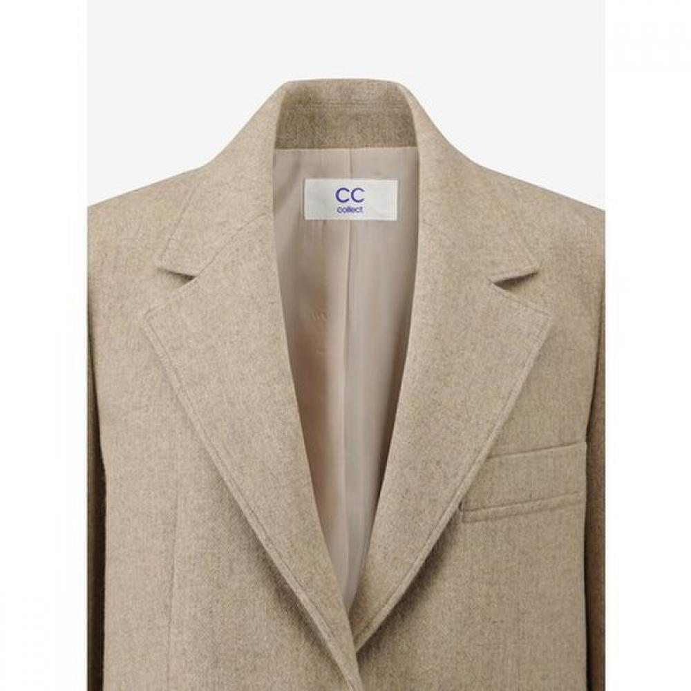 Cc Collect Tailored Single Wool Jacket C261msf006