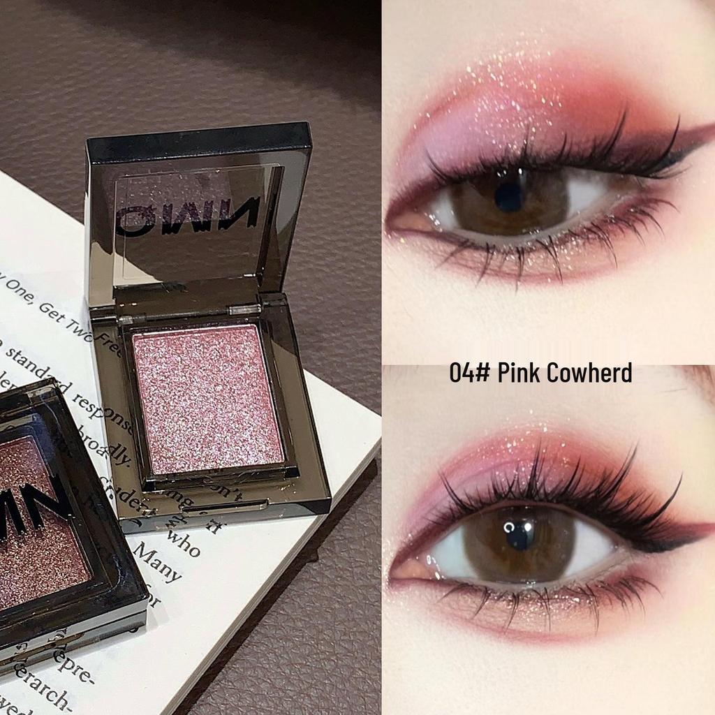 QMN Misty Starlight Matte Eyeshadow: Long-lasting, Pigmented, Natural Earth Tones, Light Makeup.